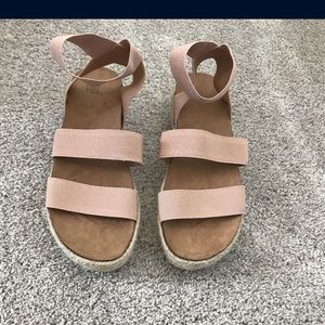 Nude sandals